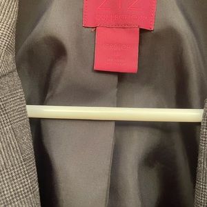 Size 12 Gray 212 Collection Gray Blazer